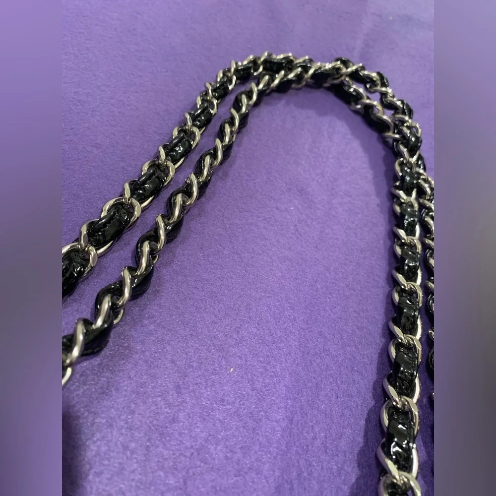 CHANEL black patent